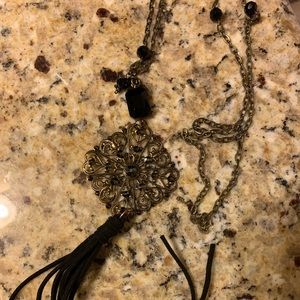 Pink Panache Long Necklace